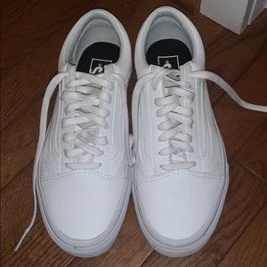 White Vans Sneakers